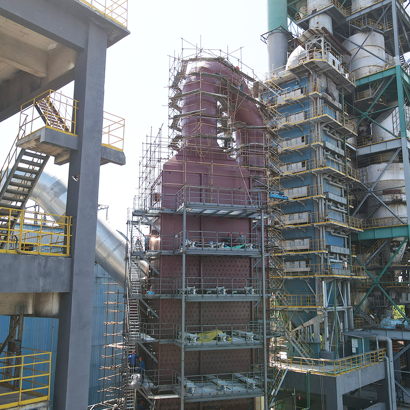 Flue gas denitrification