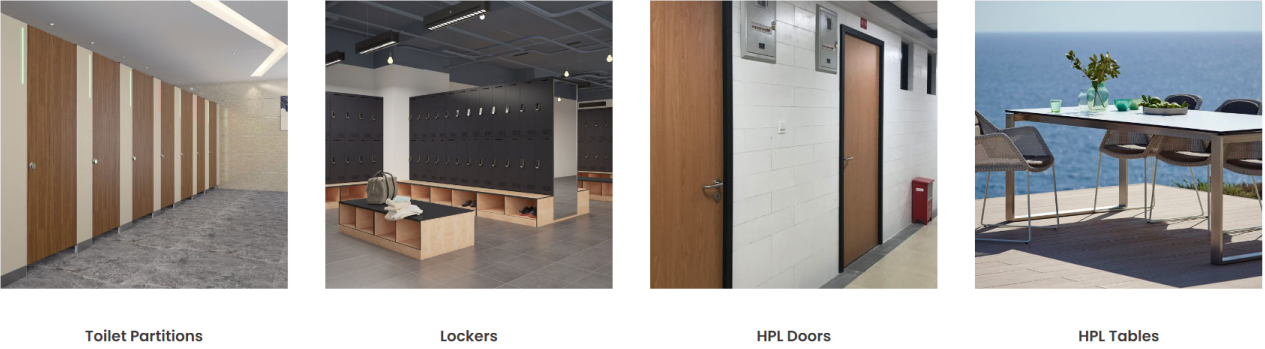 Interior HPL Wood Wall Cladding Panels factory