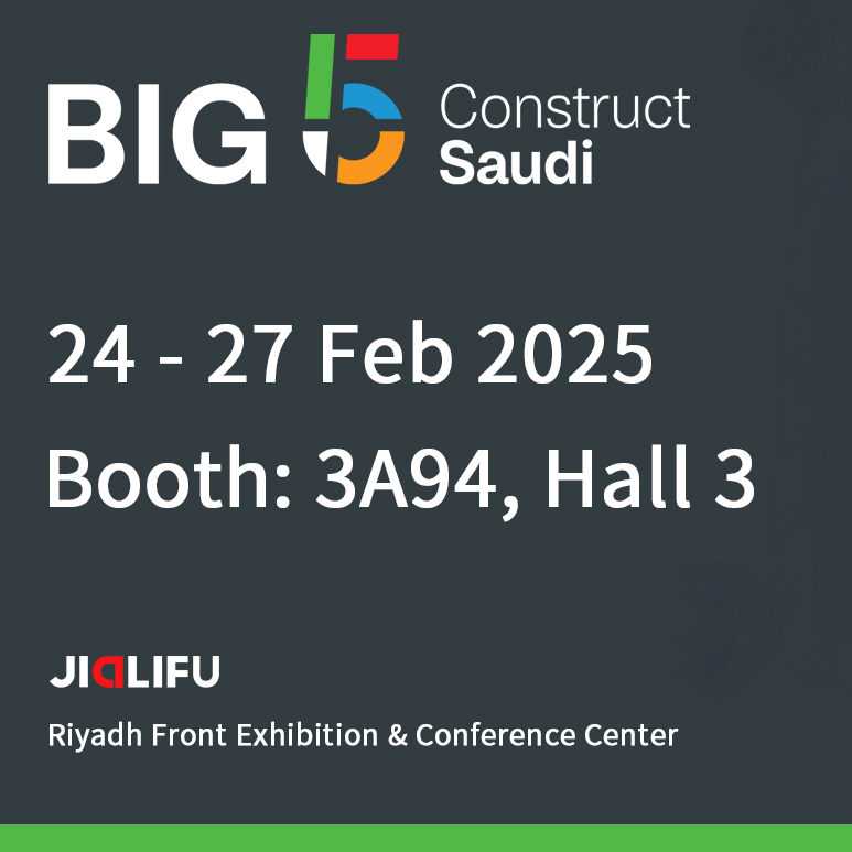 جيا لي فو محدد لإعادة تعريف حلول البناء في Biggest 5 Construct Saudi 2025