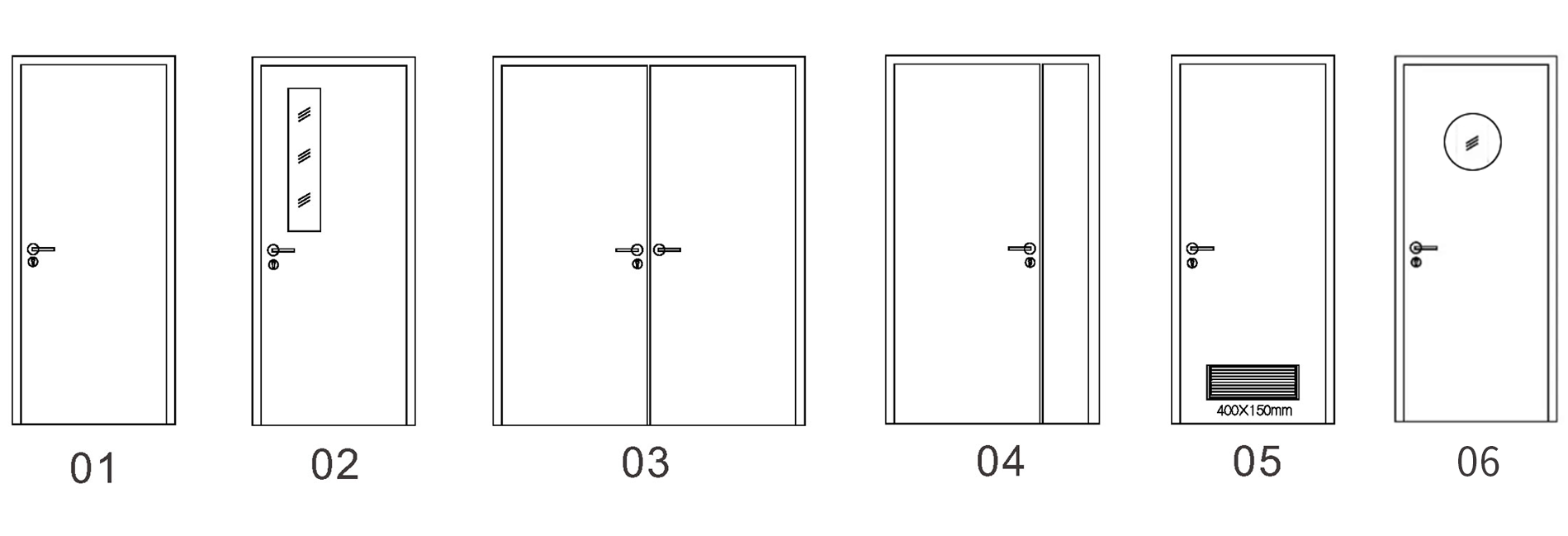 High Pressure Laminate Hospital Room Door supplier