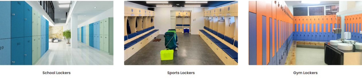 Modern Durable School Lockers for Students details