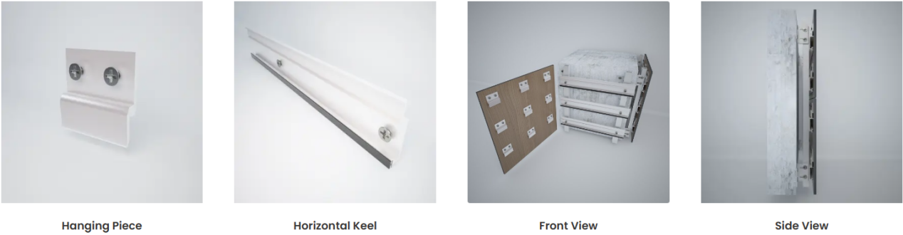 Modern Exterior Wall Cladding Panels manufacture