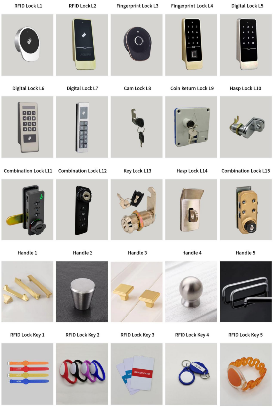 Aluminum Frame Lockers supplier