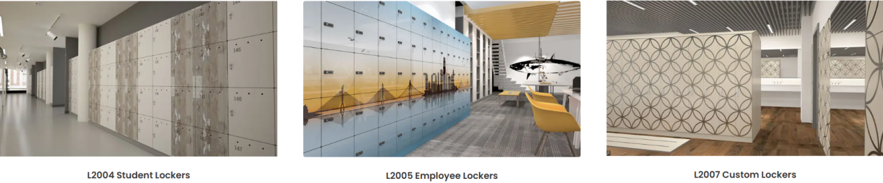 Special Design 3d Printing Engraving Custom Lockers supplier