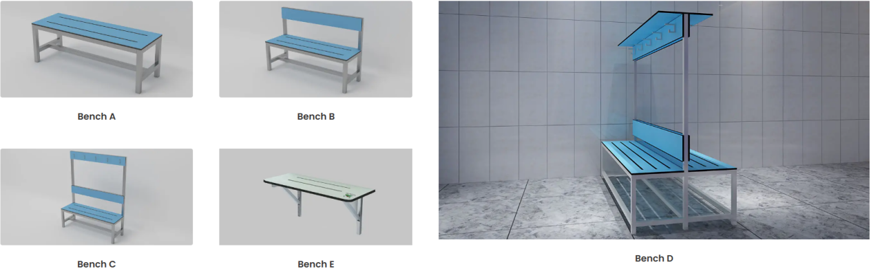 Durable HPL Benches for Outdoor & Indoor Use details