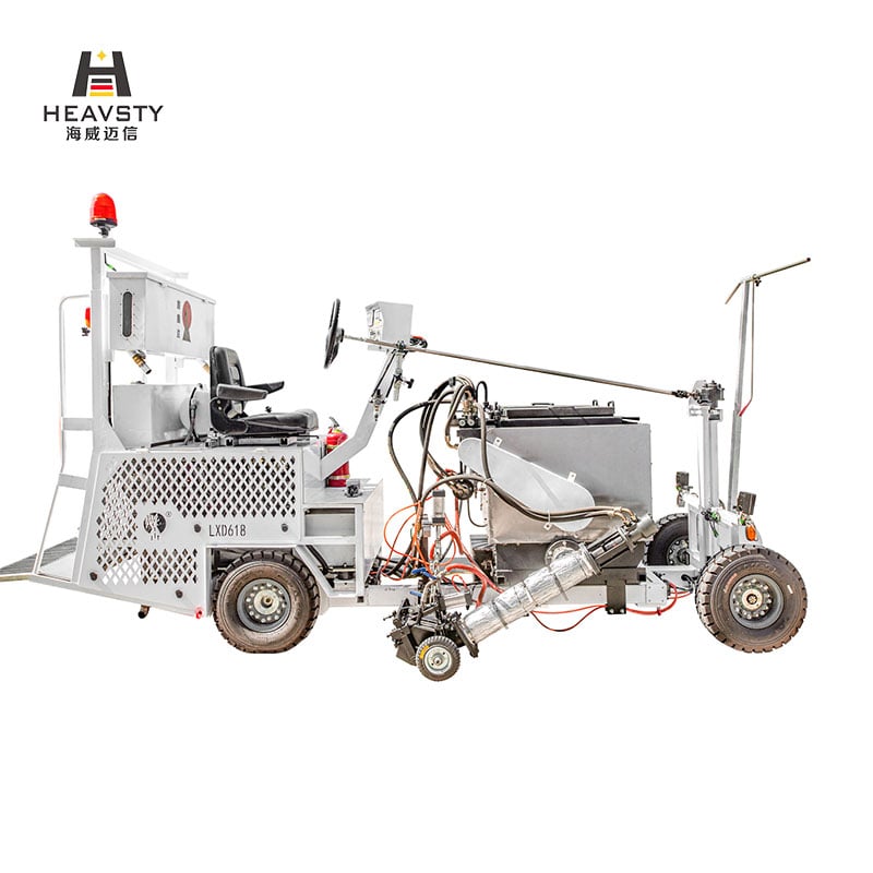 Heavsty 618 Thermoplastic Extrusion Flat Line Extruder Road Marker 