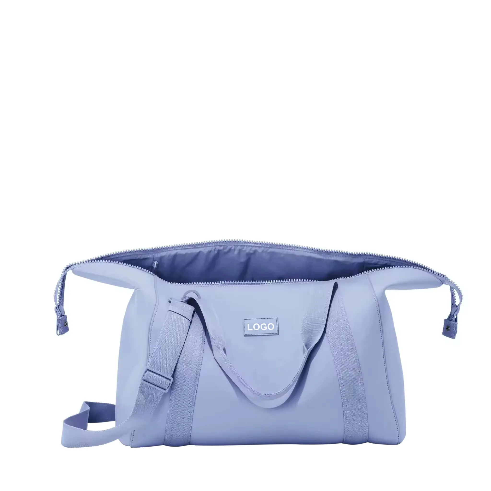 Neoprene Weekender Bag with Shoe Compartment