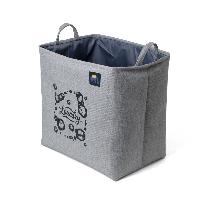 Foldable Laundry Basket with Waterproof Lining