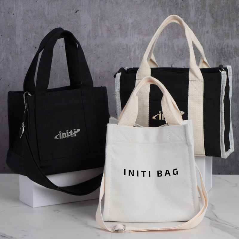 Mini Canvas Crossbody Tote Bag for Daily Use