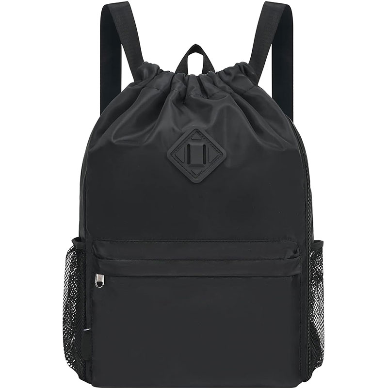 RPET Drawstring Backpack with Shoe Pocket