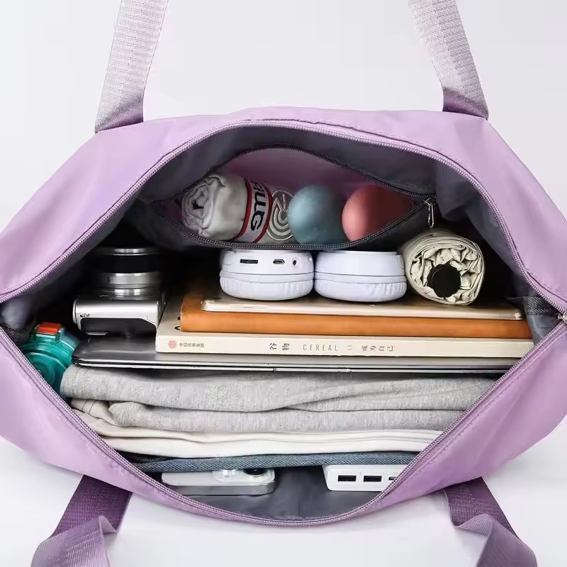 Expandable Rolling Travel Tote Bag