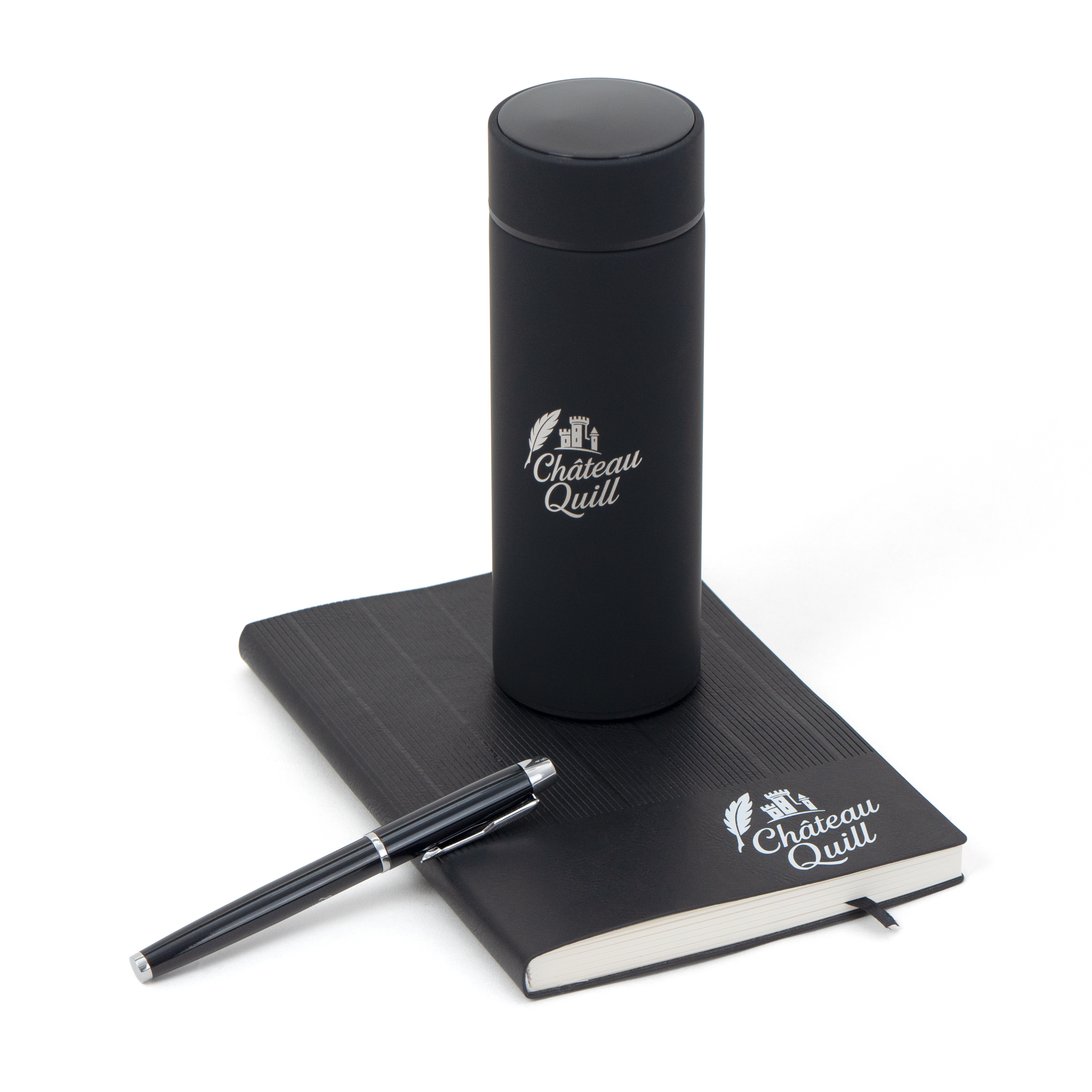 Custom Insulated Tumbler Notebook Gift Set