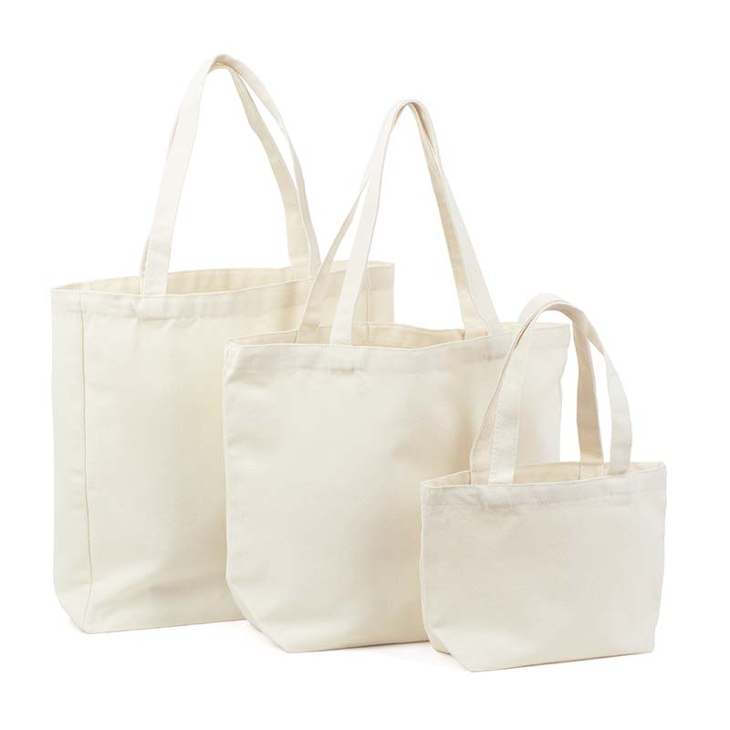 Natural Cotton Canvas Tote Bag