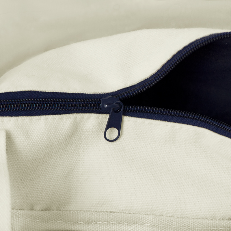 Extra-Large Canvas Storage Bag with Zipper