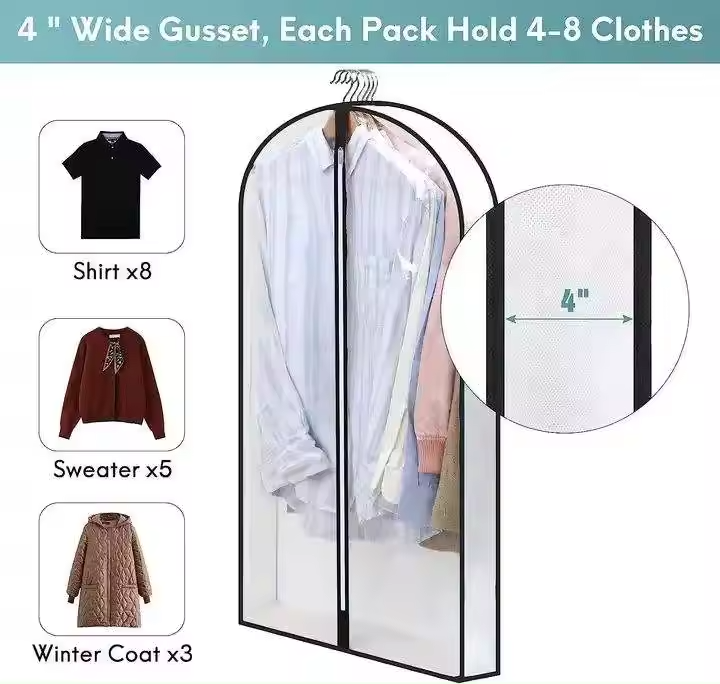 Breathable Clear-Front Multi-Garment Cover