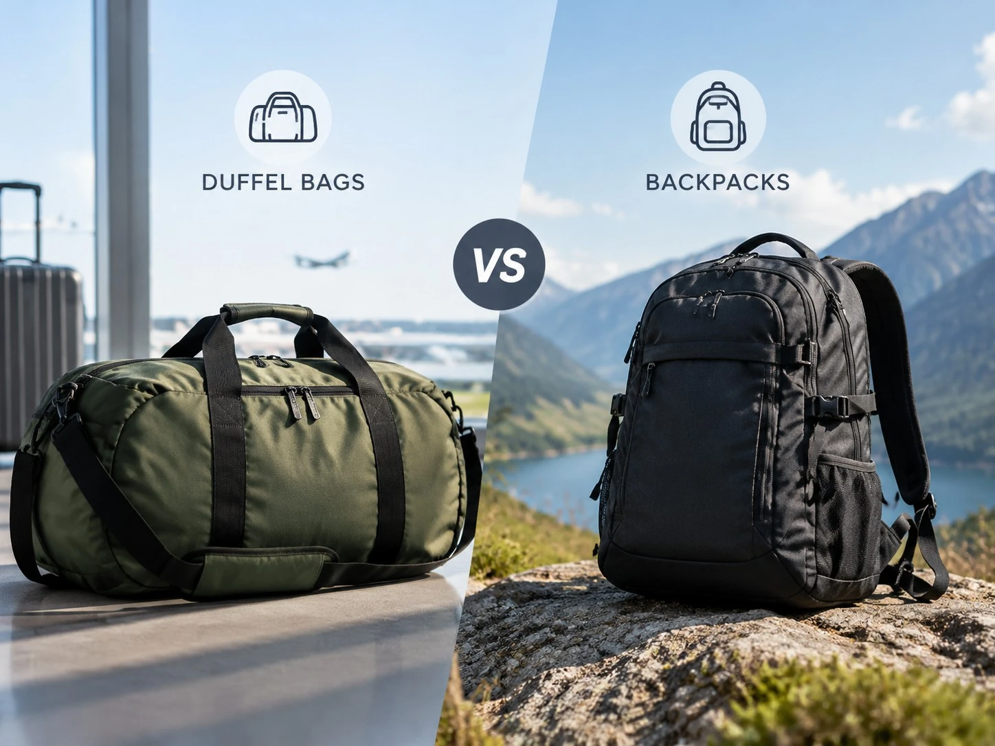 Duffel Bags vs Backpacks: How to Choose the Right One