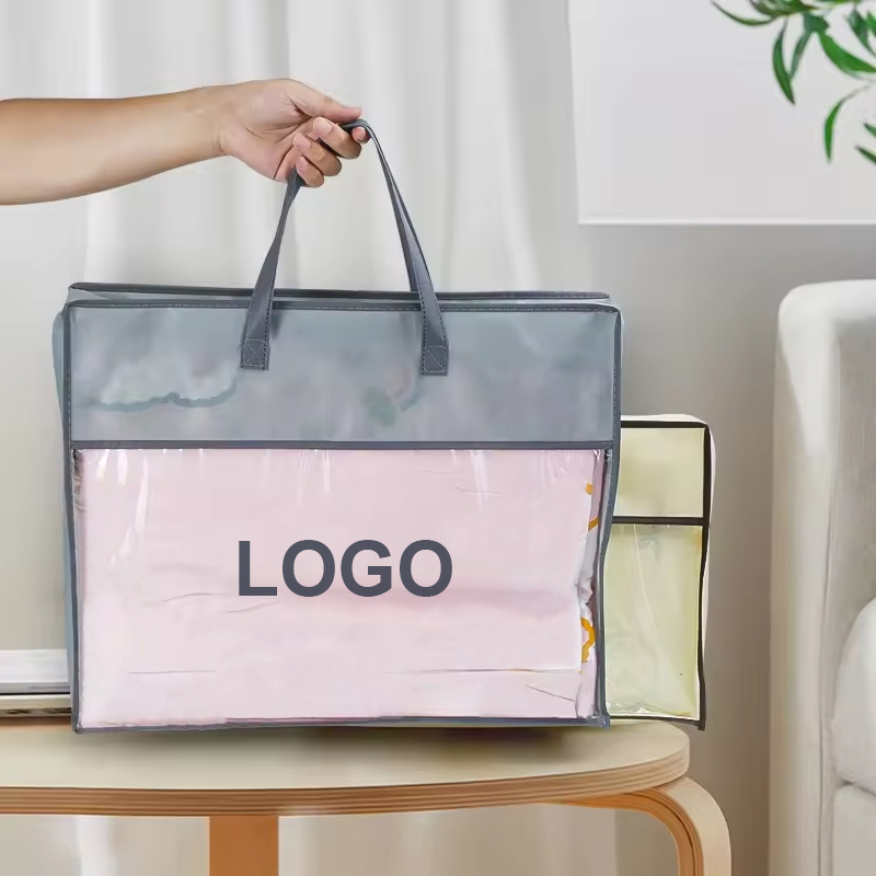 Quilt Storage Bag with Clear PVC Window