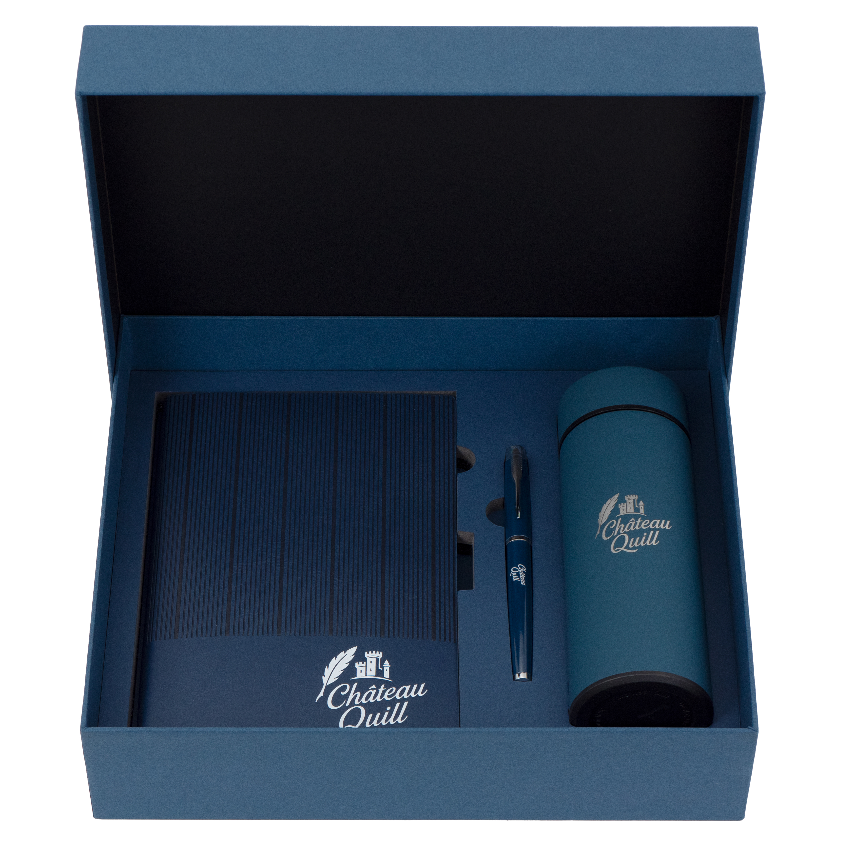 Custom Insulated Tumbler Notebook Gift Set