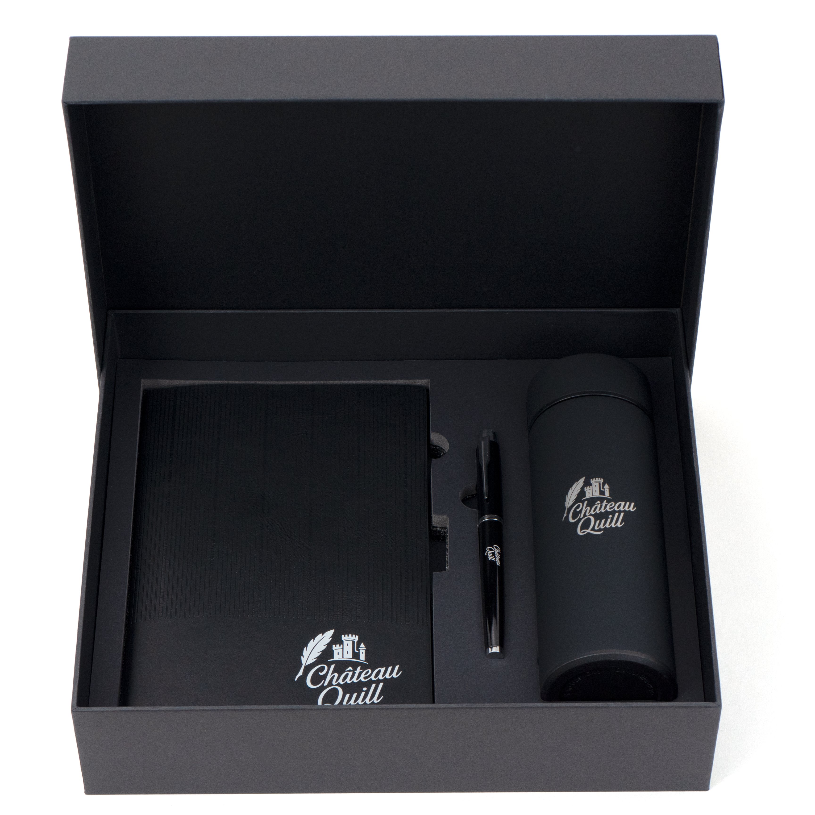 Custom Insulated Tumbler Notebook Gift Set