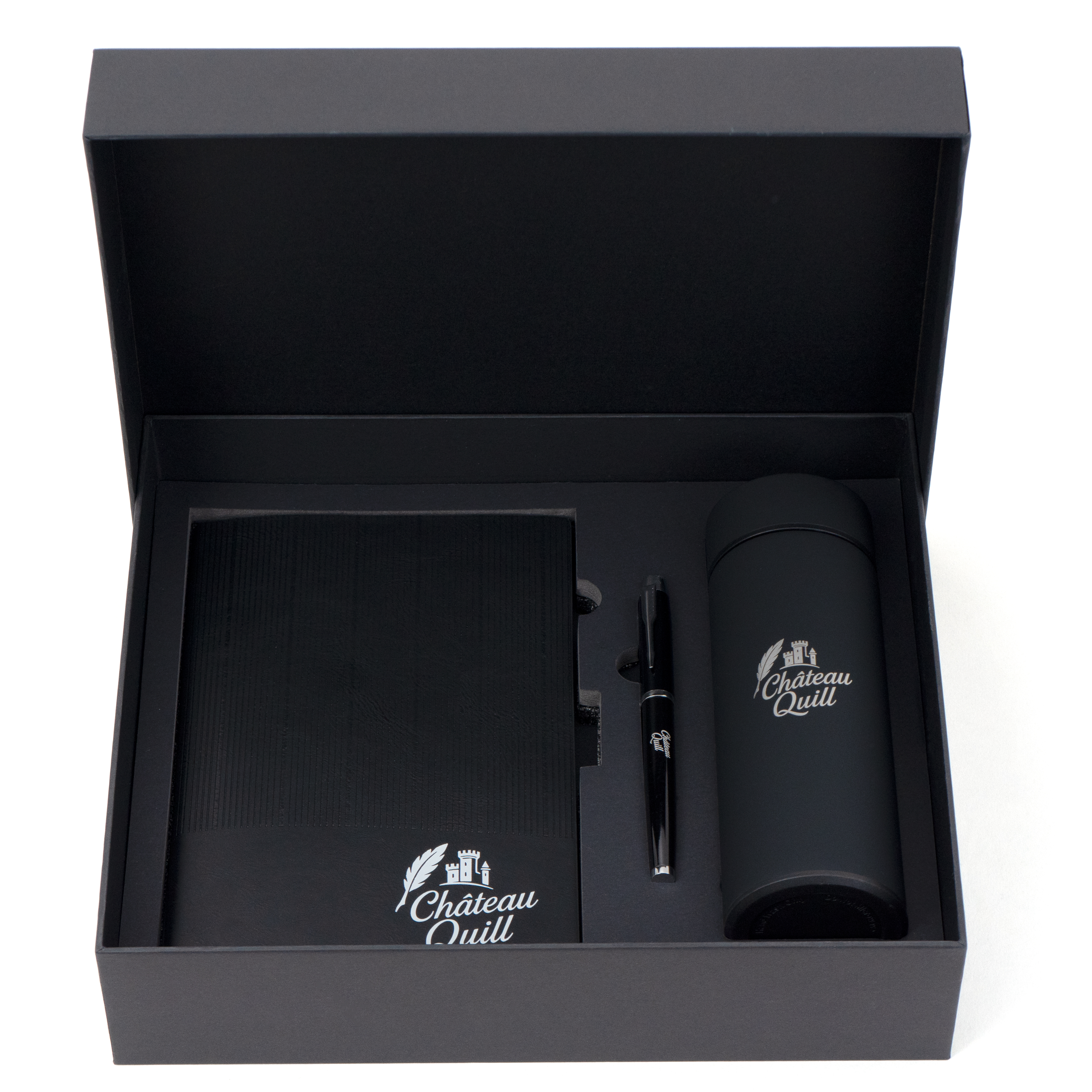 Custom Insulated Tumbler Notebook Gift Set