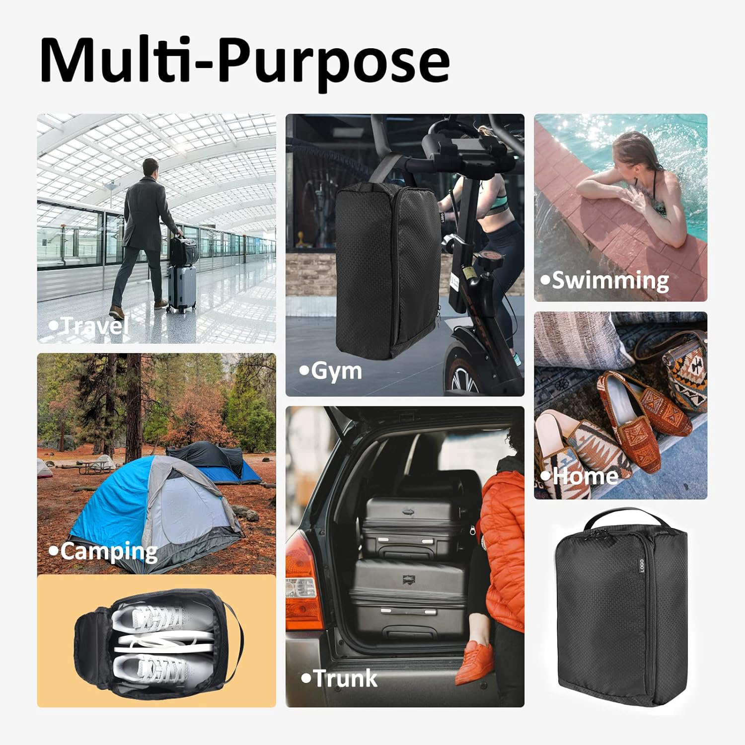 Waterproof Travel Shoe Storage Bag
