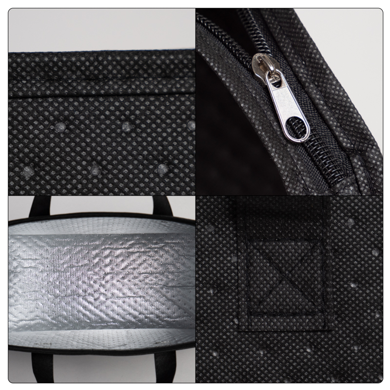 Gusseted Non-Woven Insulated Cooler Bag
