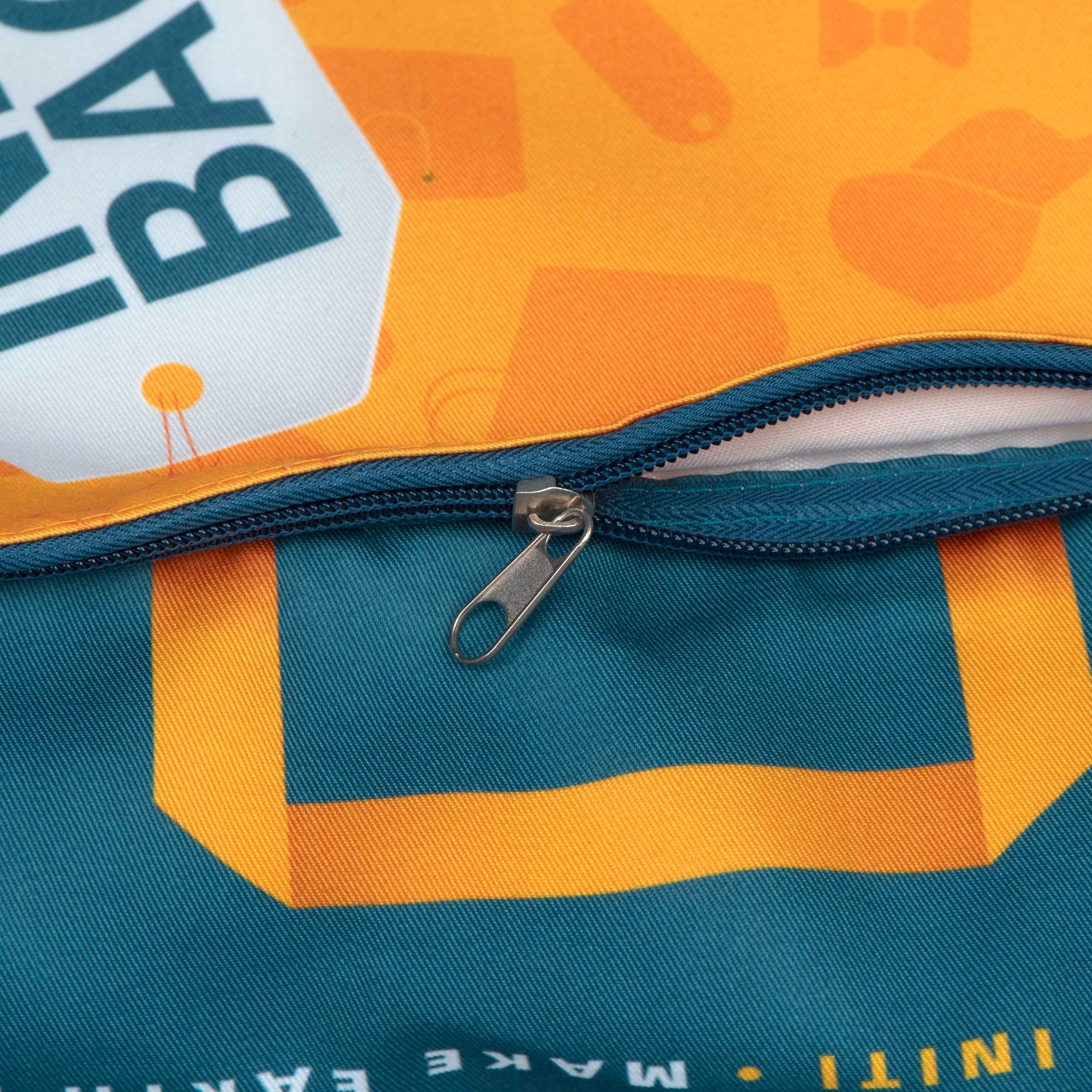 Printed Polyester Drawstring Backpack
