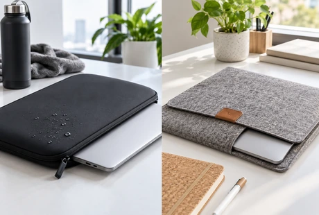 Neoprene vs Felt Laptop Sleeves: Which Material Should Buyers Choose?
