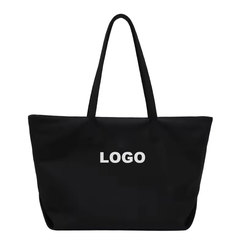Custom Logo Nylon Shoulder Tote Bag