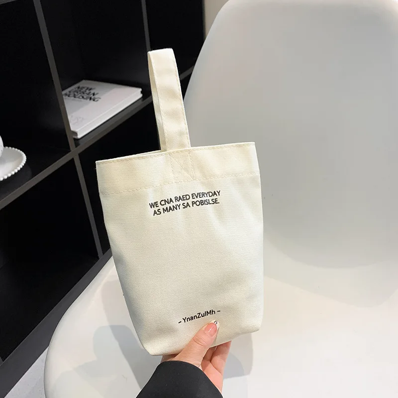Single Handle Mini Canvas Tote Bag