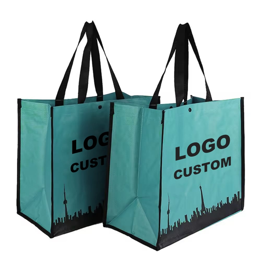 RPET Grocery PP Woven Shopping Bag