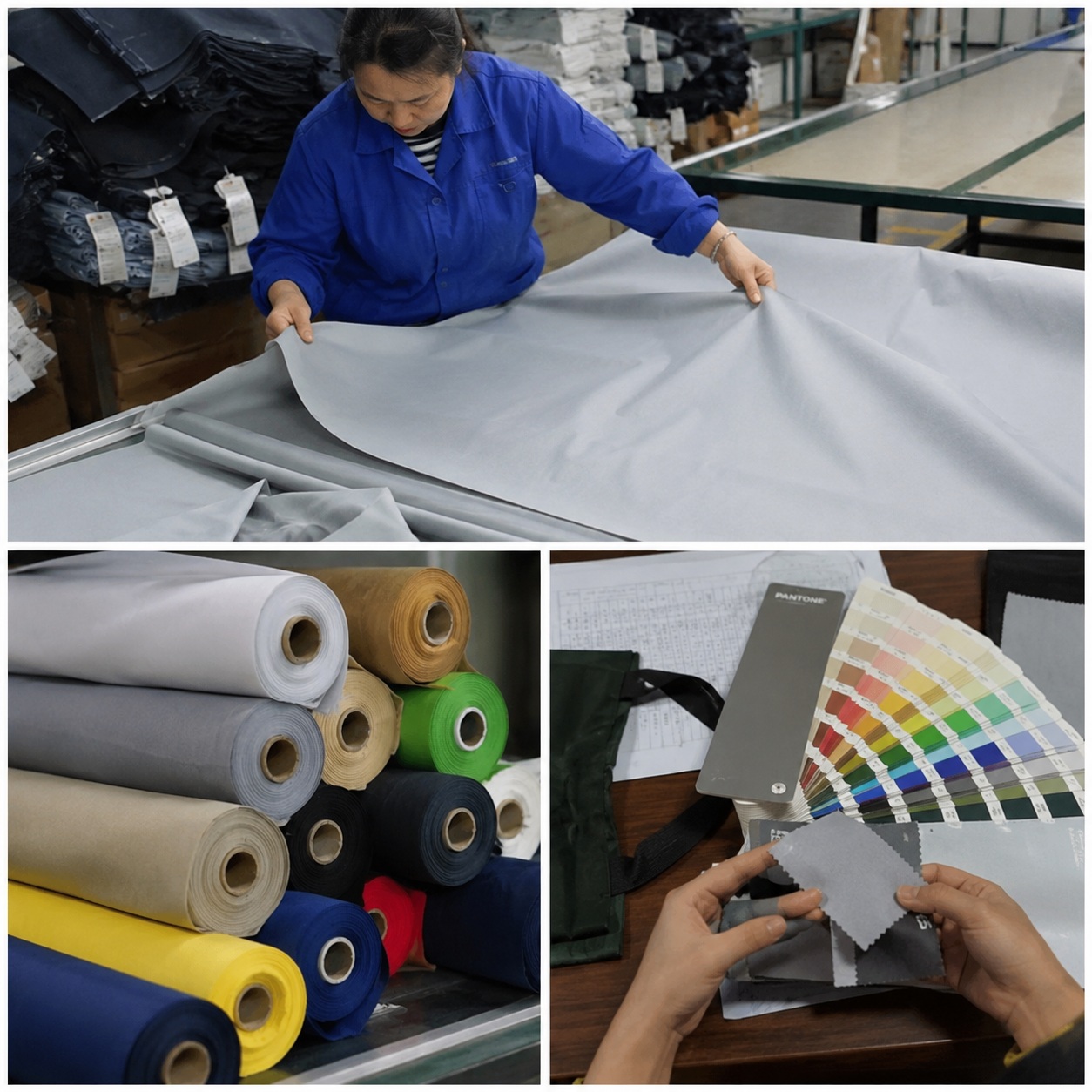Sorgfältige Materialprüfung vor der Produktion