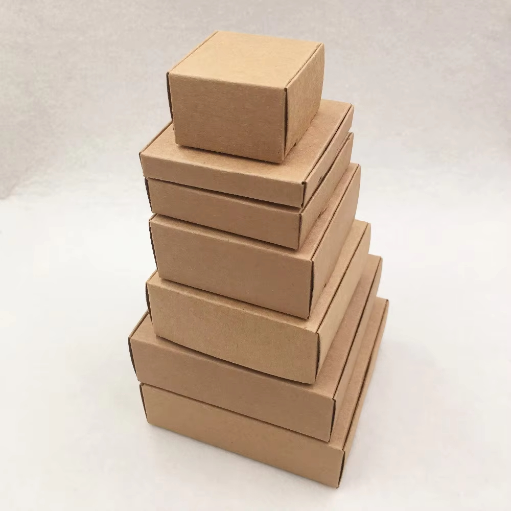 Custom Kraft Paper Gift Box Wholesale Eco Friendly Foldable Packaging Box
