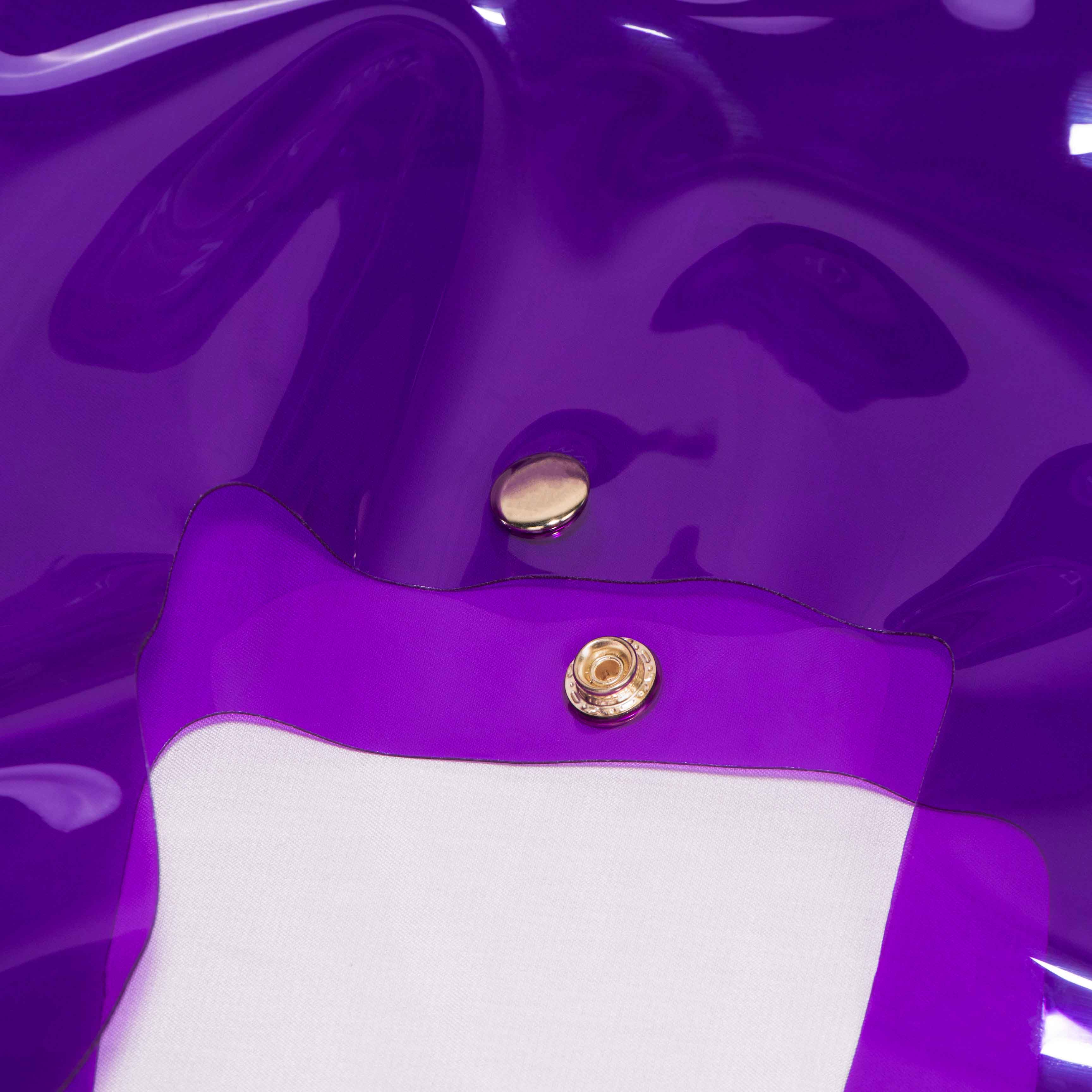 Transparent Jelly PVC Tote Bag