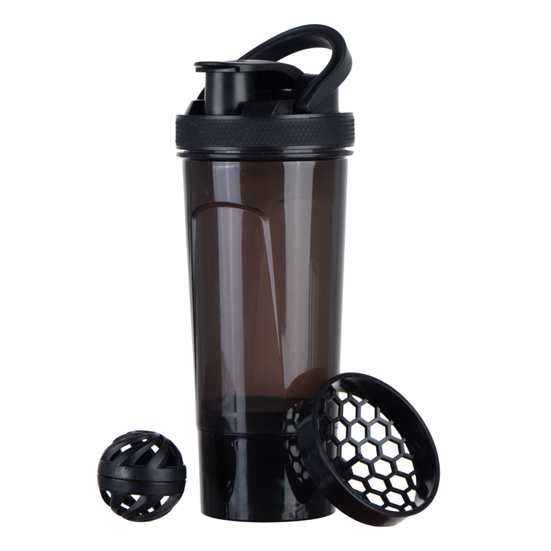 Shaker Bottle with Storage Compartment