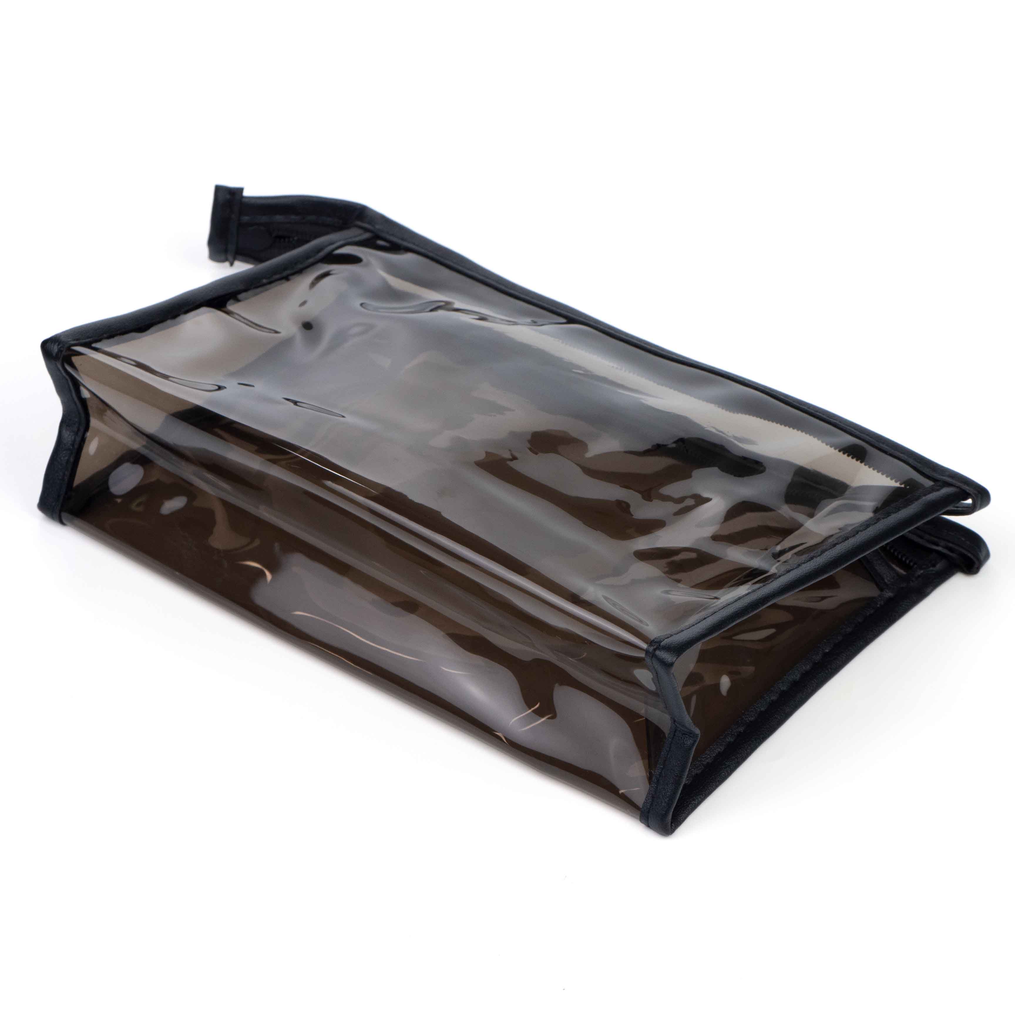 Tinted Clear PVC Cosmetic Pouch