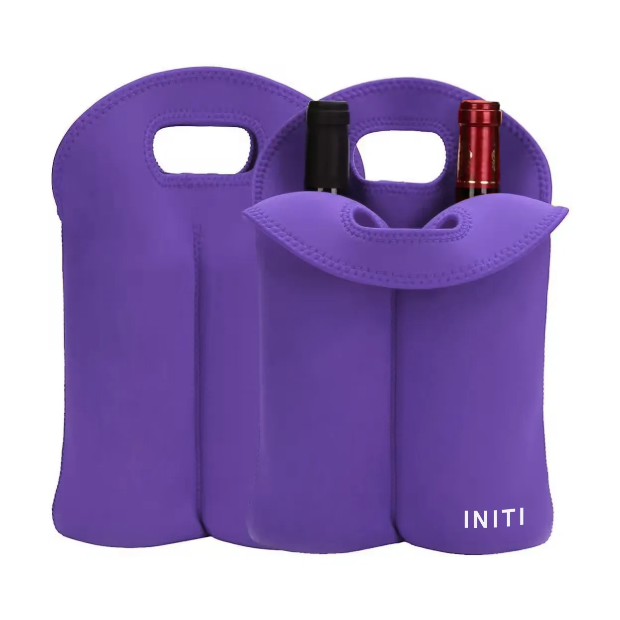 Two-Bottle Neoprene Wine Carrier