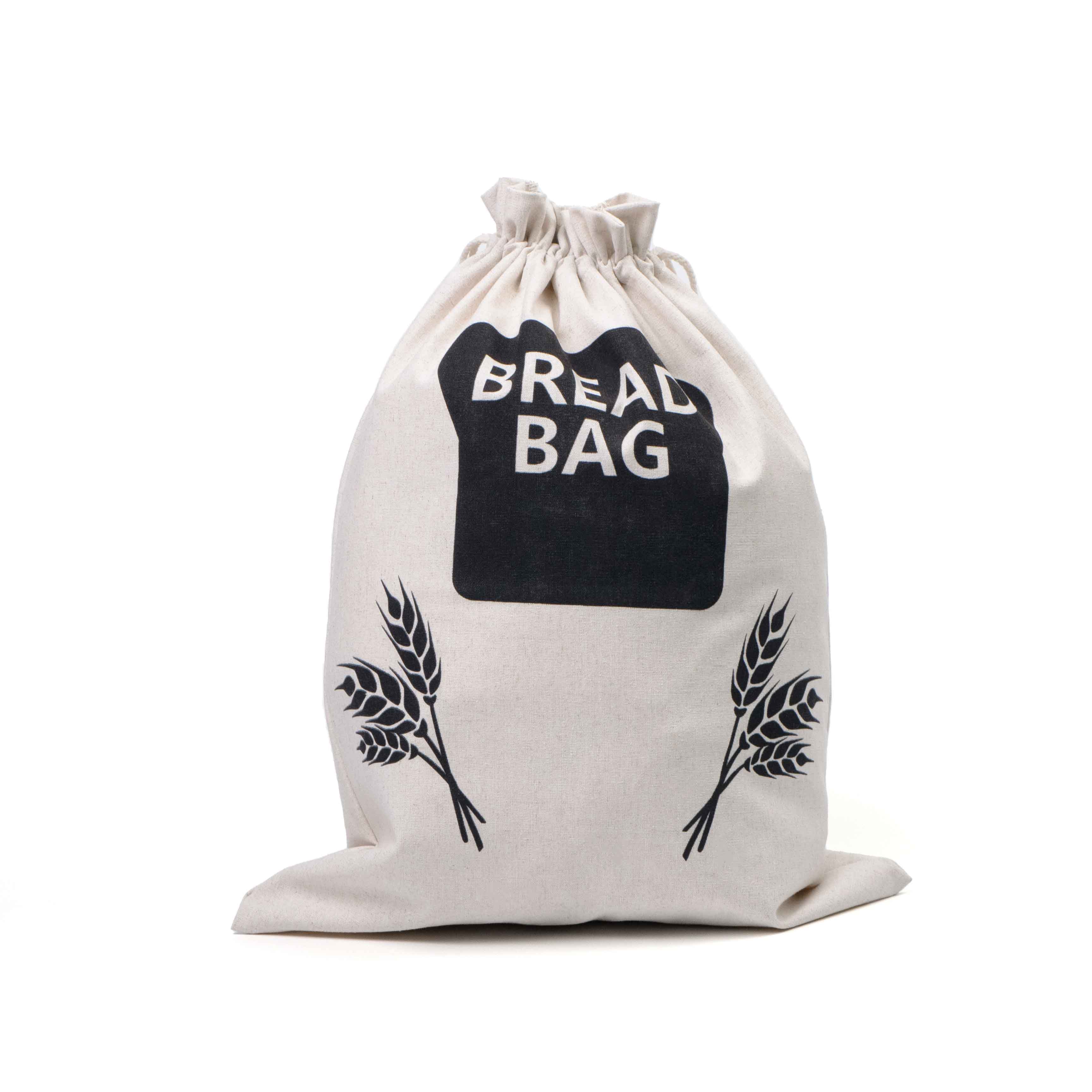 Reusable Drawstring Cotton Bread Bag