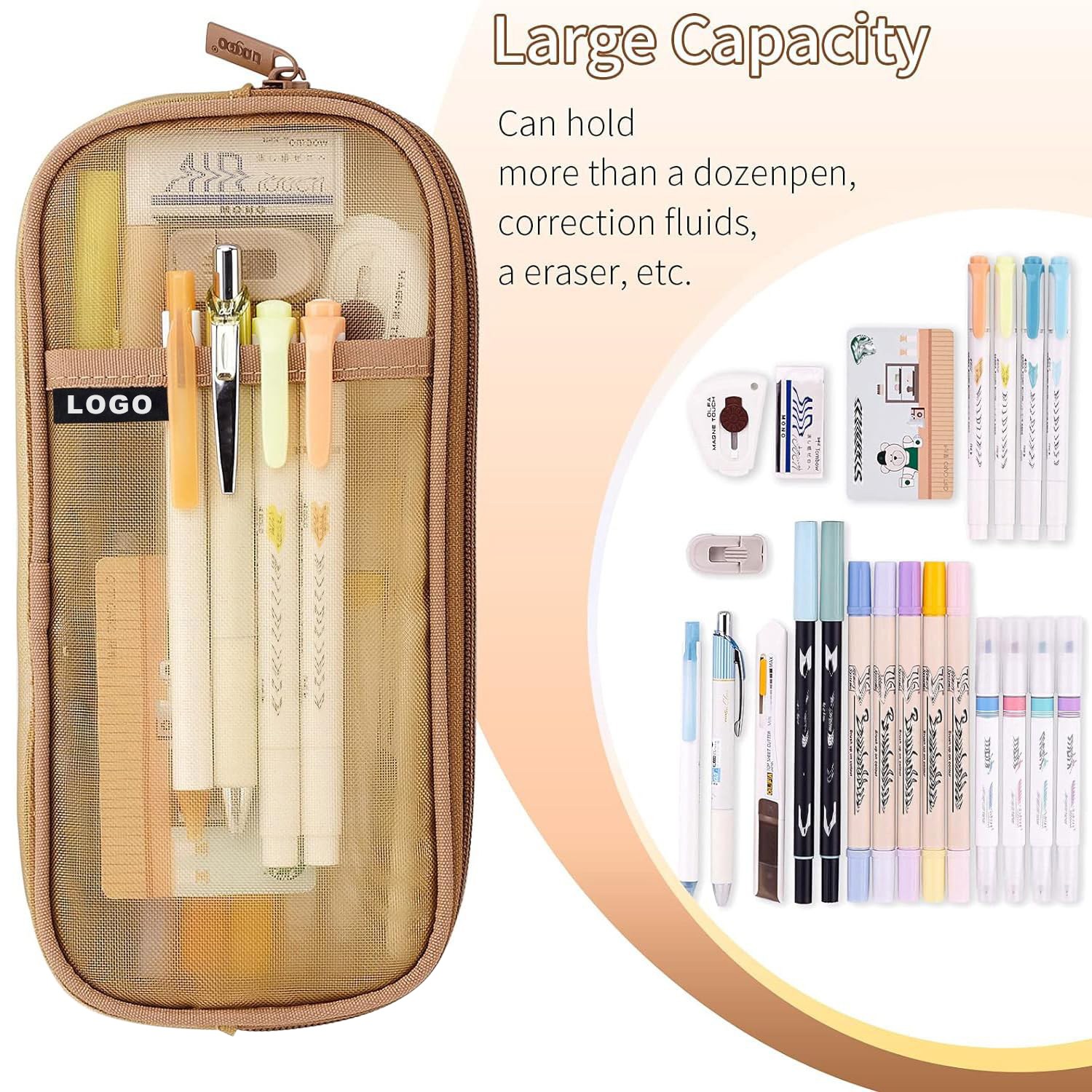 Mesh Pencil Case