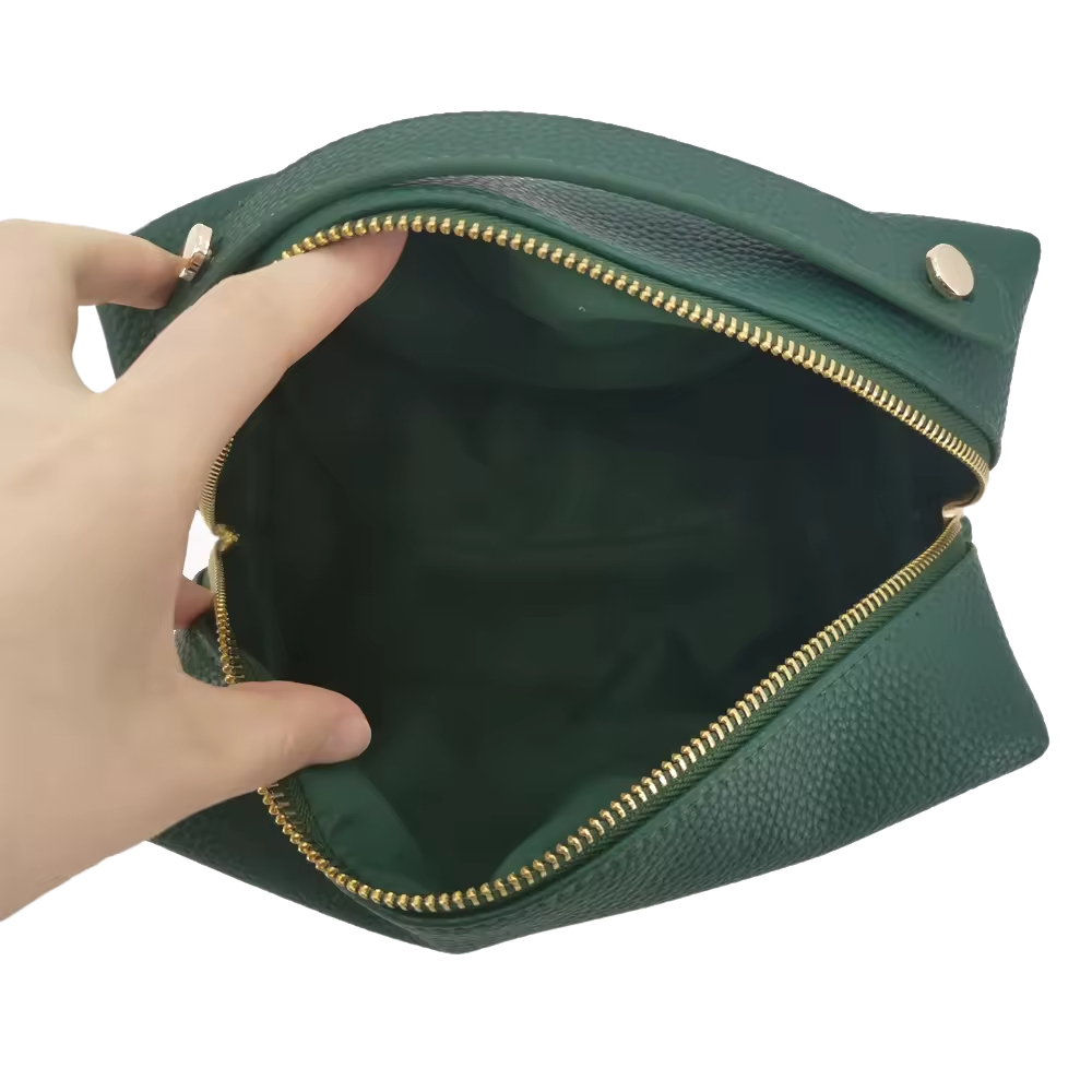 Custom Pu Leather Makeup Bag 