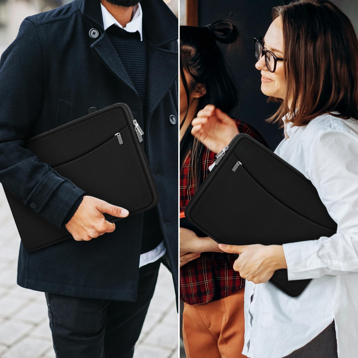 Custom Protective Laptop Sleeve Bag with Front Pocket