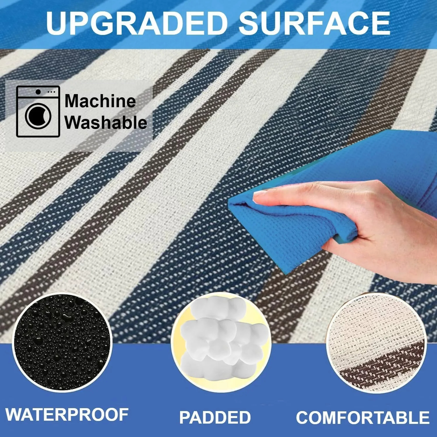 Roll-Up Camping Picnic Blanket