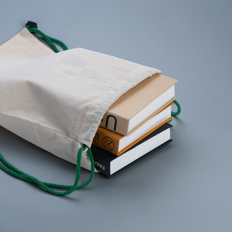 Custom Bulk Natural Cotton Canvas Drawstring Backpack