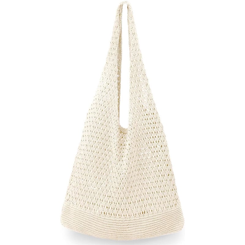 Knitted Beach Tote Bag