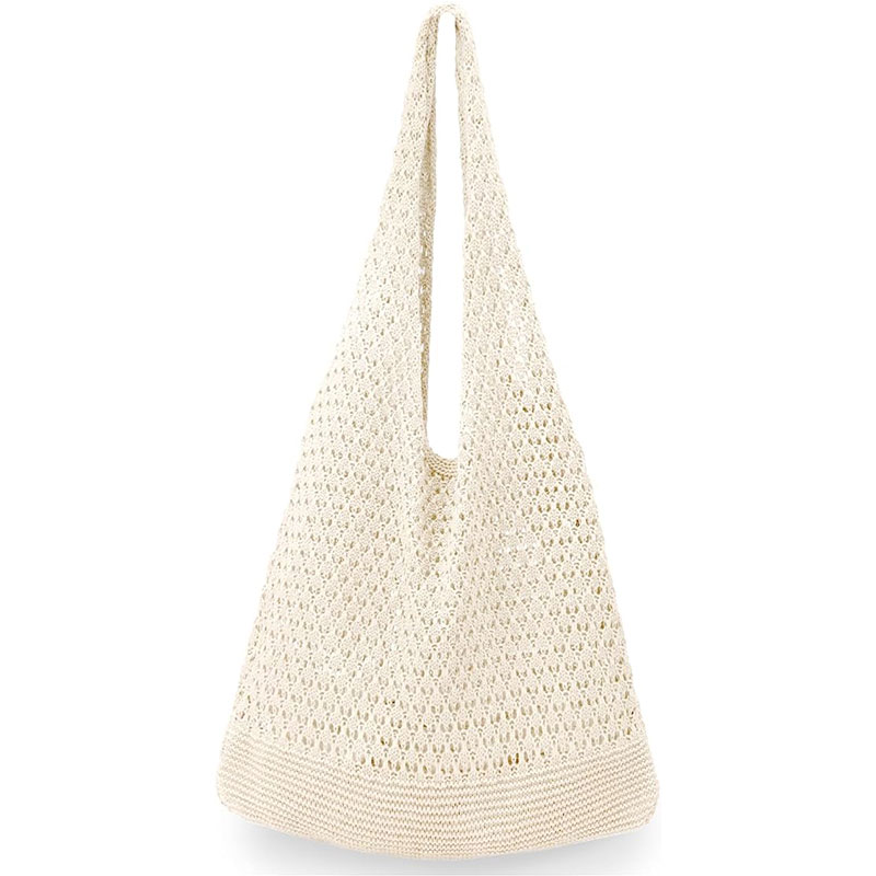 Knitted Beach Tote Bag