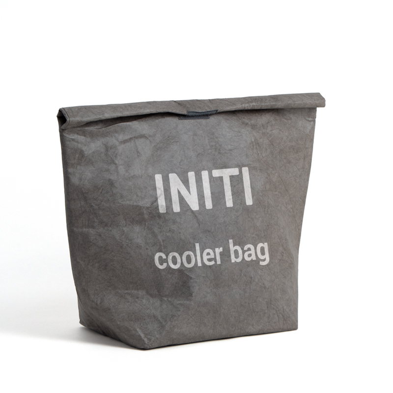 Roll-Top Tyvek Paper Insulated Cooler Bag