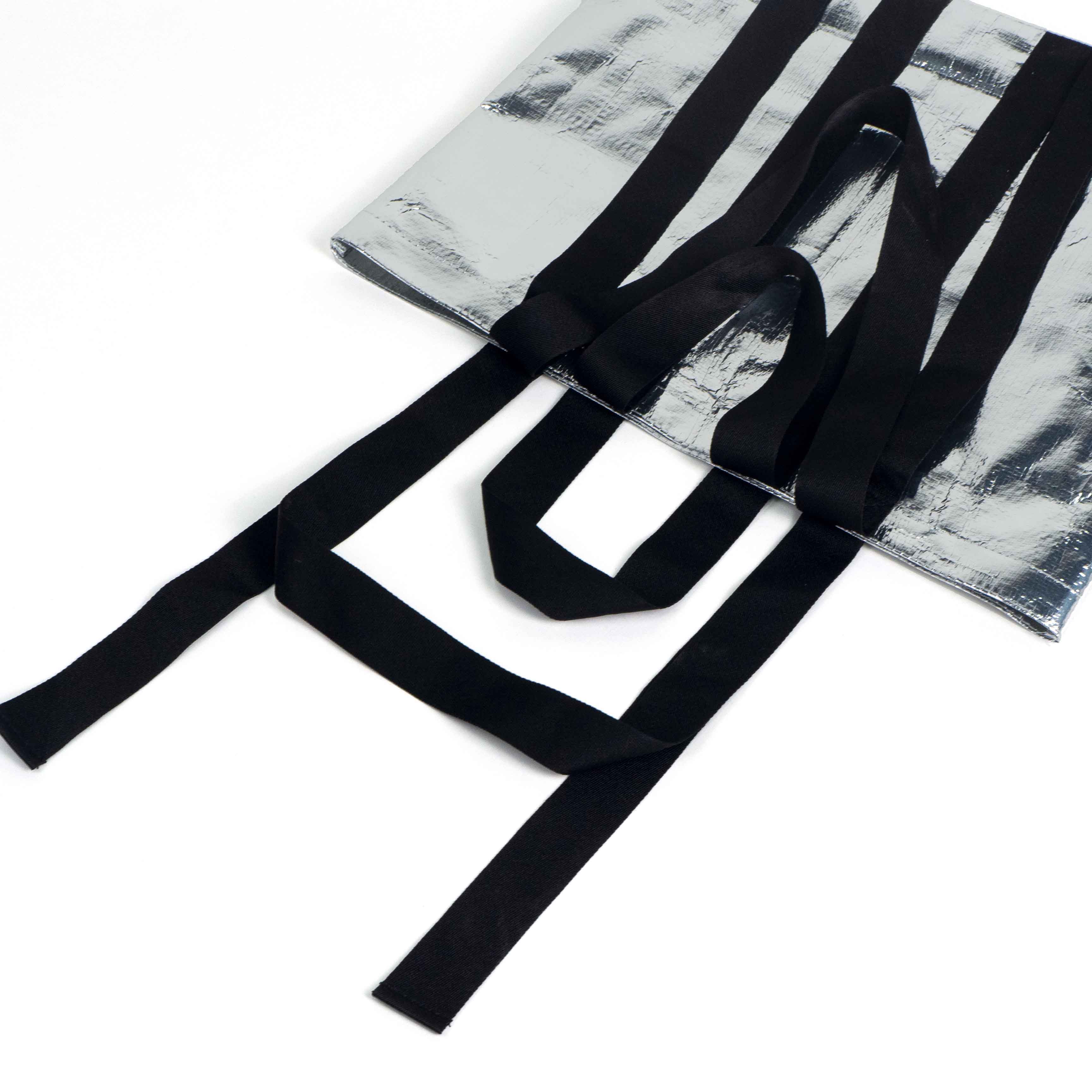 Metallic Laminated PP Woven Tote Bag