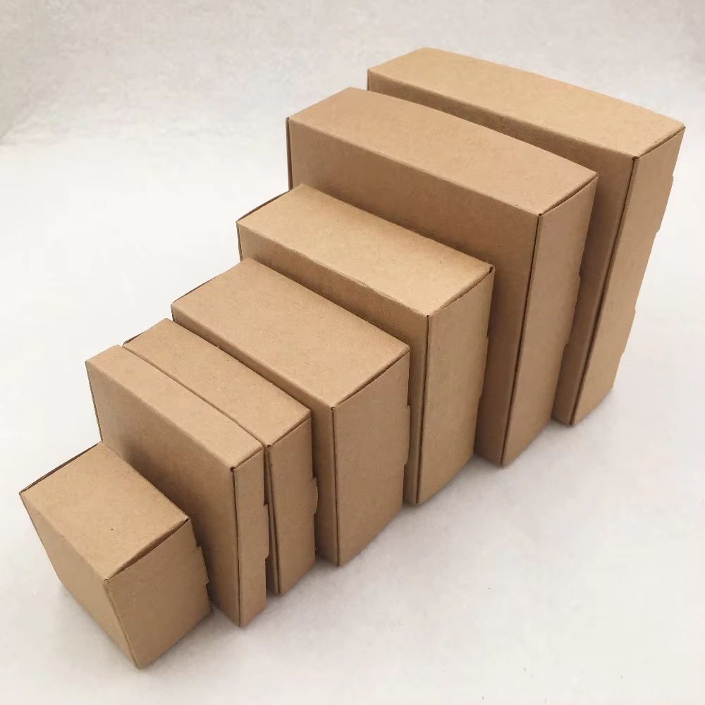 Custom Kraft Paper Gift Box Wholesale Eco Friendly Foldable Packaging Box