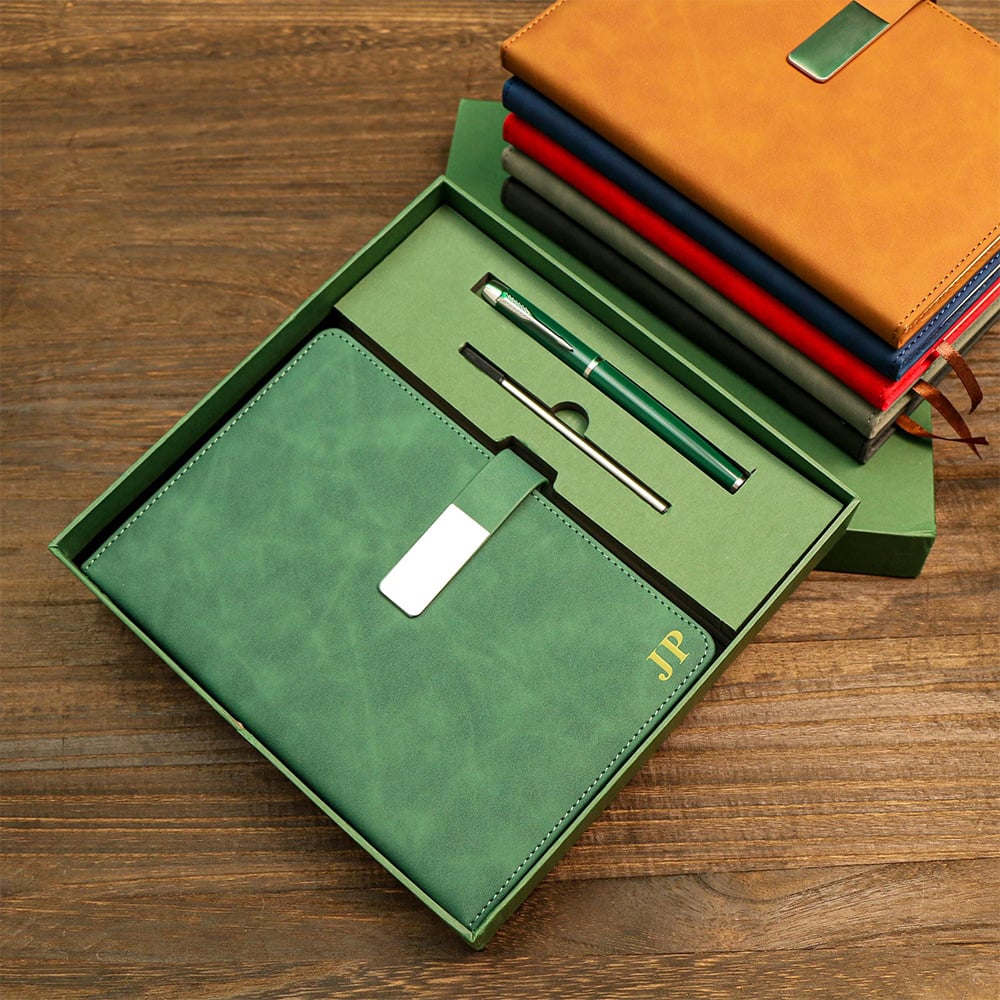 Office Gift Box Set with Notebook and Pen