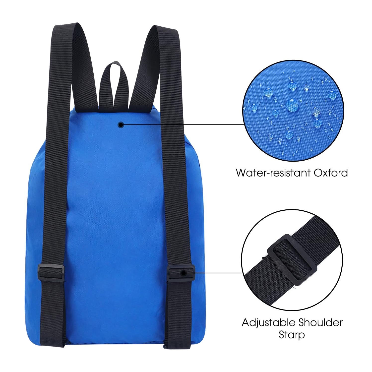 Zippered Mesh Swim Backpack with Wet Pocket